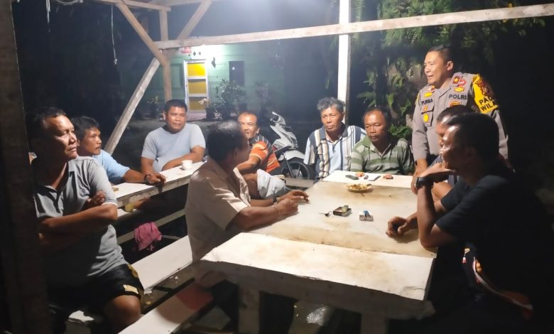 Kompol Yusup Purba.S.H.M.H, Sambangi Warga Bangun Koneksi Kedekatan Polri Dan Masyarakat